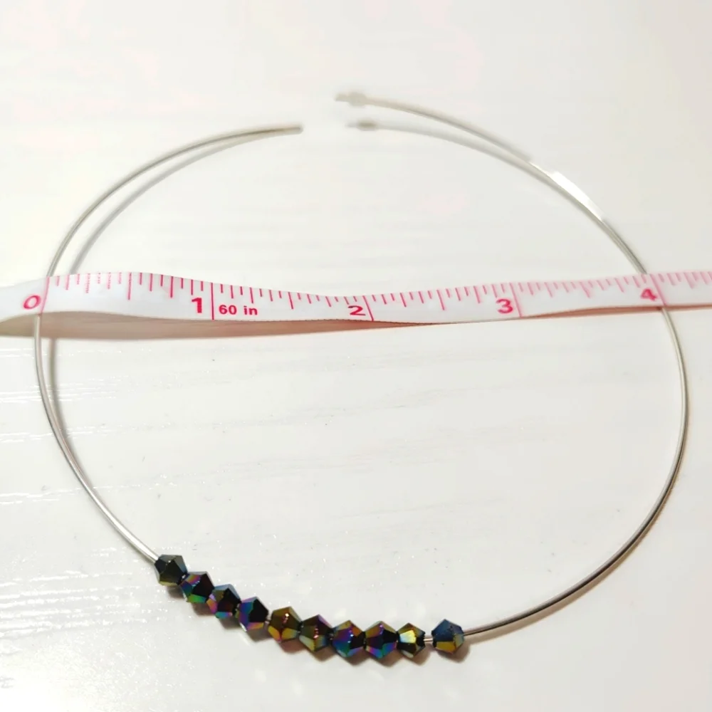 Sterling Silver Oversized 4